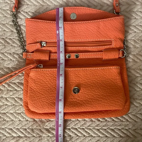 *SOLD ON EBAY* Nine West Orange crossbody - Picture 11 of 12